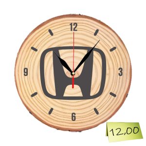 Гравиран настолен часовник „Honda“