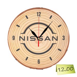 Гравиран настолен часовник „Nissan“