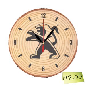 Гравиран настолен часовник „Peugeot“