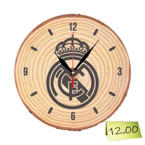 Гравиран настолен часовник "Real Madrid"