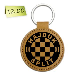 Гравиран кожен ключодържател „Hajduk“