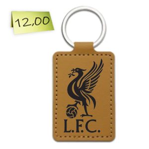 Гравиран кожен ключодържател „Liverpool“