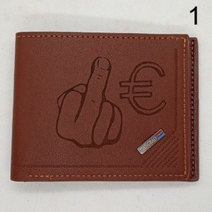 Мъжки портфейл "К** за еврото"