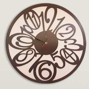 Стенен часовник „Clock Plywood“