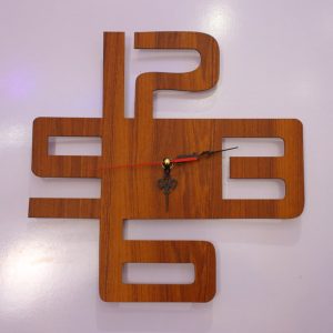 Стенен часовник „Big Numbers Wood Wall Clock“
