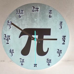 Стенен часовник за математици „Pi“