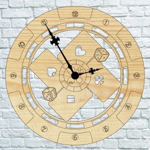 Стенен часовник „Poker Wall Clock“