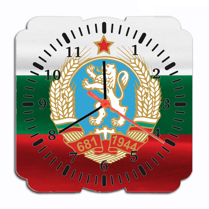 Стенен часовник „Герб НРБ“