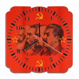 Стенен часовник „Маркс-Енгелс-Ленин-Сталин“