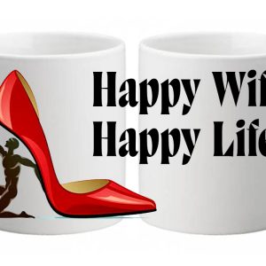 Чаша "Happy Wife Happy Life"