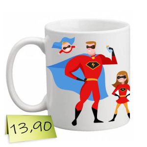 Чаша "Super Dad" с име