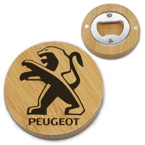Дървена отварачка-магнит „Peugeot“