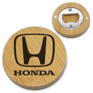 Дървена отварачка-магнит „Honda“